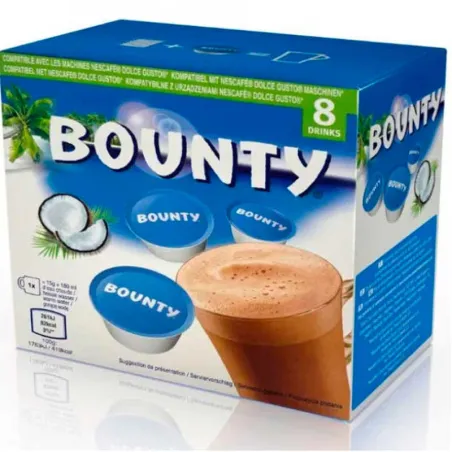 Capsules Bounty Chocolat Dolce Gusto (8 pces)