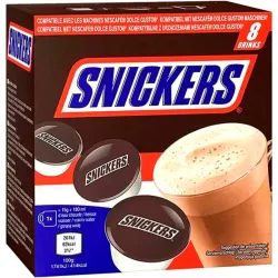 Capsules Snickers Chocolat Dolce Gusto (8 pces)