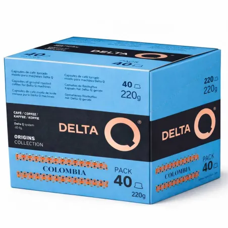 Capsules Delta Q Colombie (40 pces) - Origine