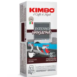 Kimbo Intenso Napoletano 10 capsules intensité 13