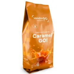 Caramel Go Cappuccino enn polvo bolsa de un kilo especial vending