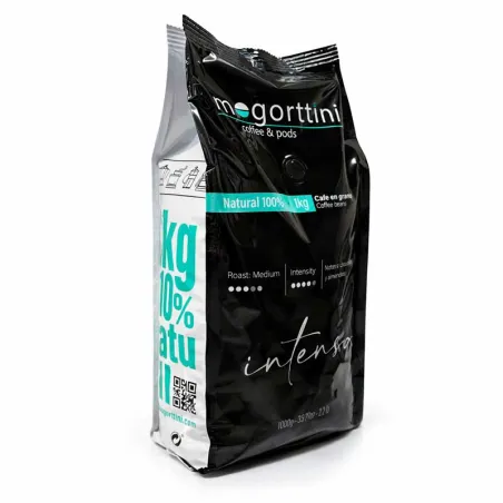 Mogorttini Intenso, grãos de café especiais para máquinas automáticas 1 quilo