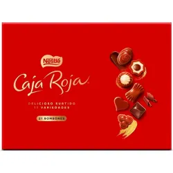 Nestlé Caja Roja de 21  Bombones 198 gramos