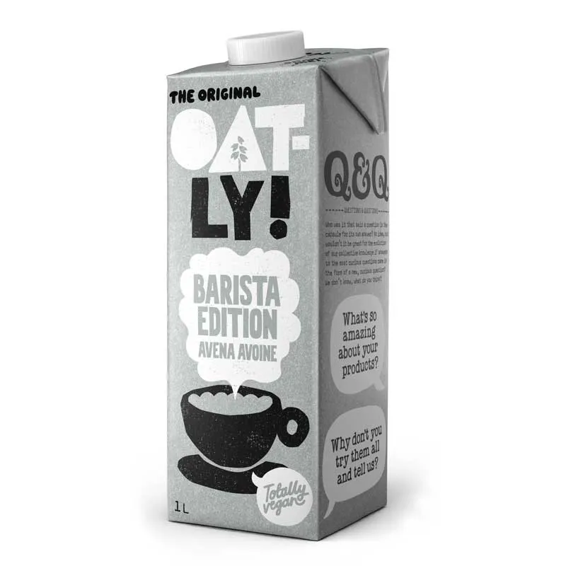Boisson à l’avoine Oatly Barista 1 litre