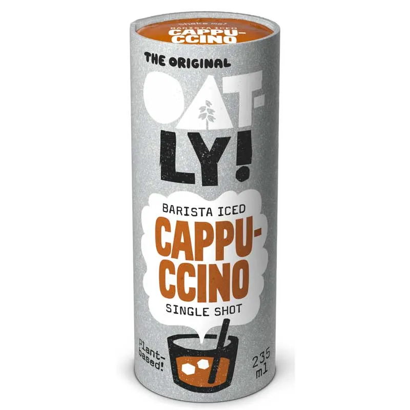 Oatly Cappuccino Barista Iced Boisson à l’avoine 2,35 L