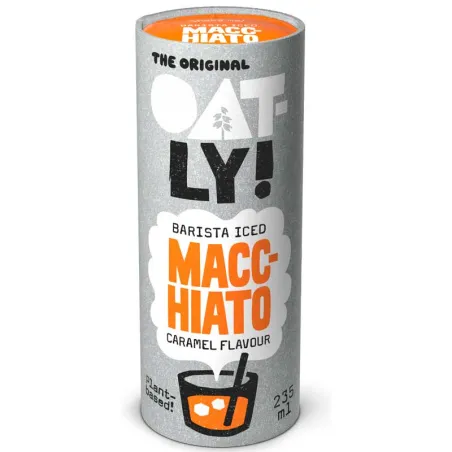 Oatly Macchiato Caramel Barista Iced Boisson à l’avoine 2,35 L