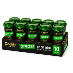 10 Cappuccinos Coolife 230 ml RTD