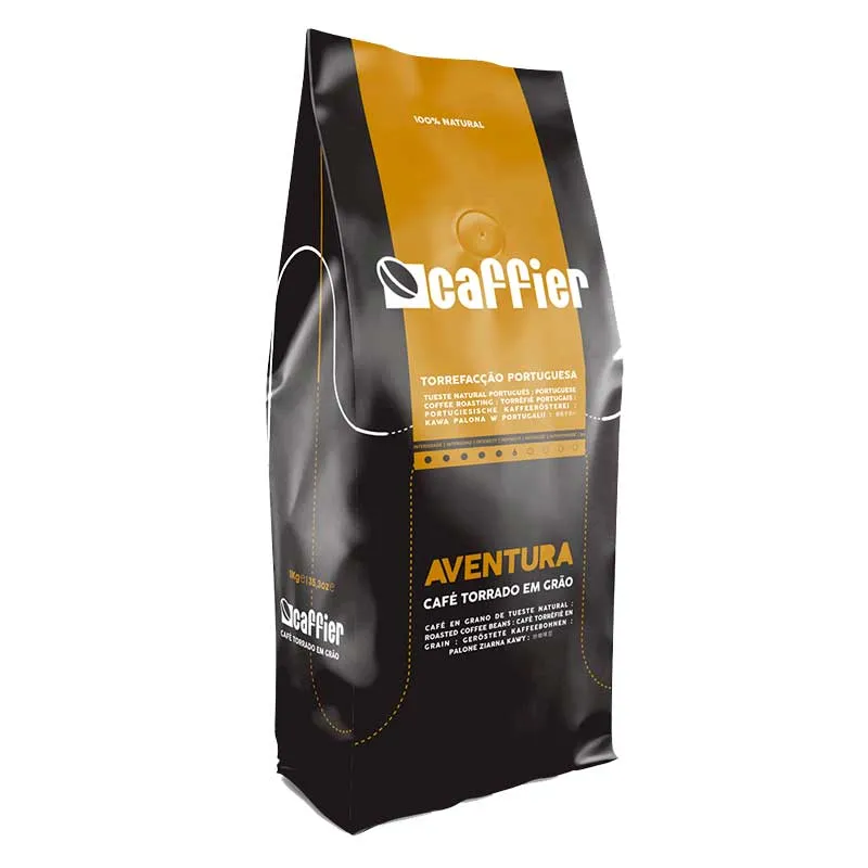 Café Caffier Aventura Naturel 1Kg en Grains | Espresso