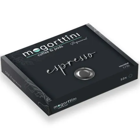 Espresso Mogorttini, compatível com Nespresso Professional 50 cápsulas.