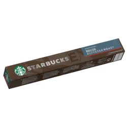 Starbucks Espresso Roast Décaféiné 10 capsules compatibles Nespresso®