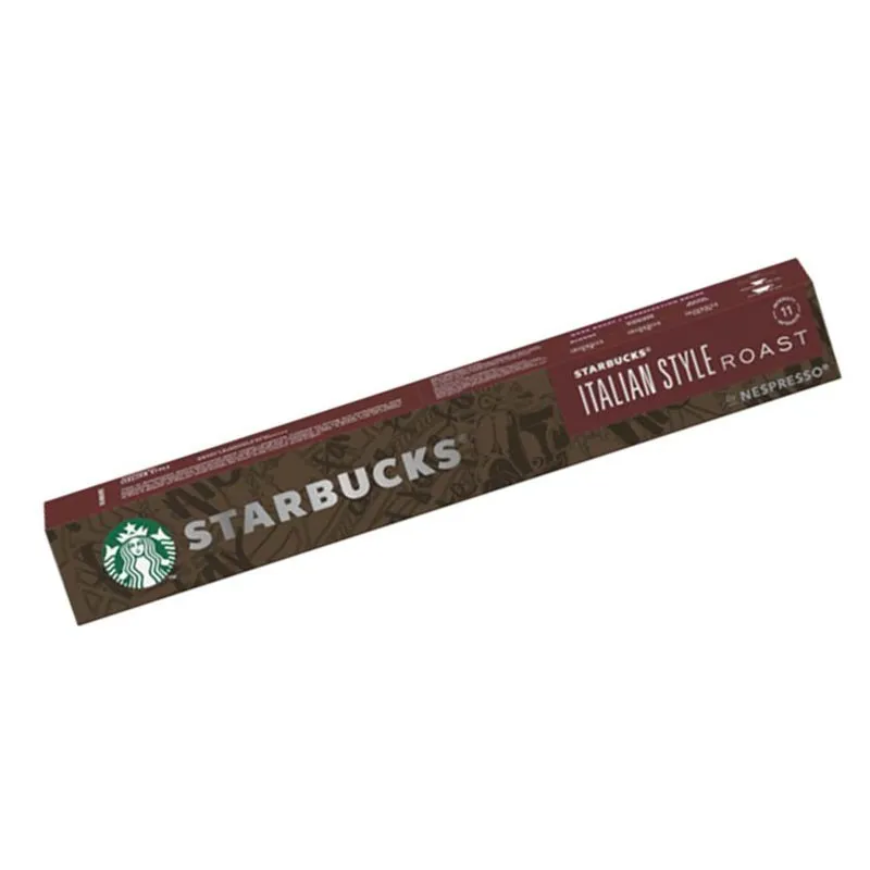 Starbucks Italian Style Roast – 10 capsules compatibles Nespresso®