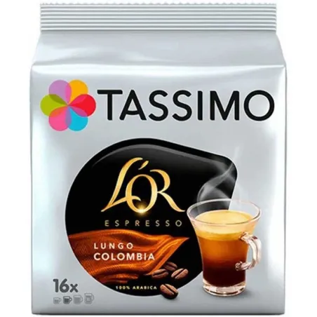 L’Or Espresso Colombia Lungo 16 capsules de café Tassimo
