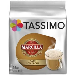 Café con leche MARCILLA 16 conjuntos de serviços TASSIMO.