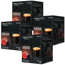 Mogorttini Intenso – 4 boîtes de 16 capsules compatibles Dolce Gusto