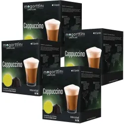 Cappuccino Mogorttini 4 cajas de 16 cápsulas con Dolce Gusto