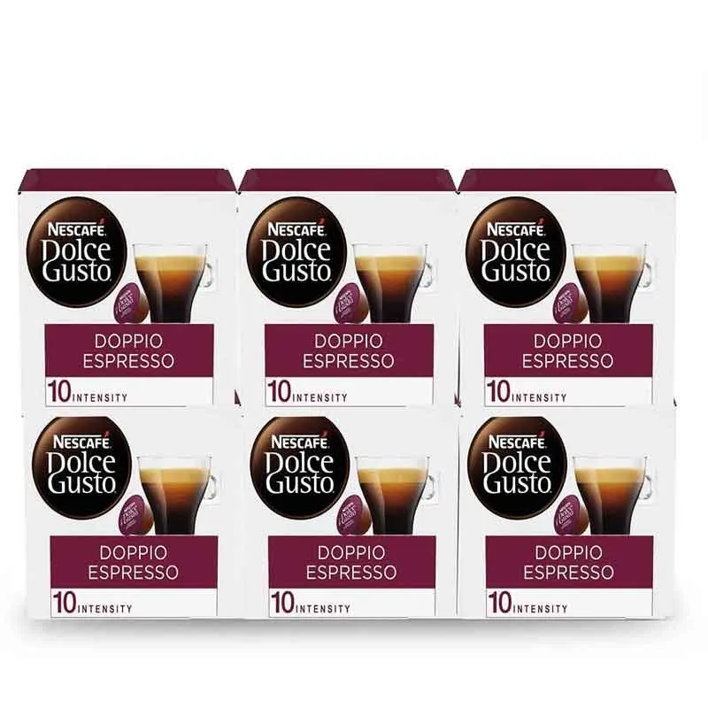 Doppio Espresso 6 boîtes de 16 capsules – Vietnam & Amérique du Sud