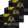 3 boîtes Onyx L’OR 40 capsules Maxi Pack compatibles Nespresso
