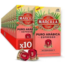 10 cajas Marcilla Puro...