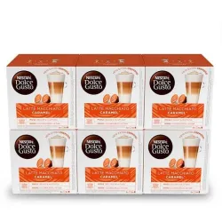 Latte Macchiato Caramel 6 cajas 48 servicios Dolce Gusto