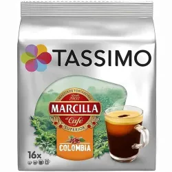 Espresso Colombia Marcilla 16 capsules de café Tassimo