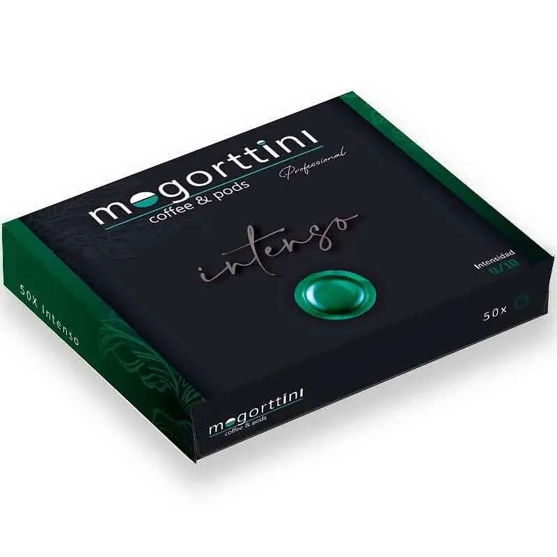 Intenso Mogorttini, 50 cápsulas compatível com Nespresso Professional
