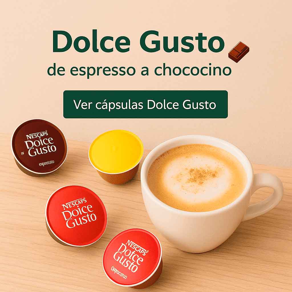 cápsulas dolce gusto de todas as gamas, originais e compatíveis